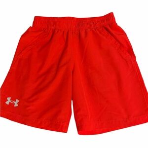 Under Armour Kids Bright Red Shorts